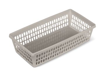 Корзина 210х110х50мм коричнево-серая Велетта 1/68