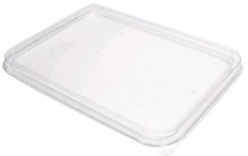 Крышка для ланч-бокса ПЭТ Сп К-1914 190х144х45 прозрачная ПолиЭр 50/300 