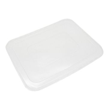 Крышка для ланч-бокса ПП 227х177х36 КД-401К прозрачная 1/400