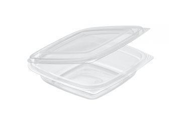 Контейнер с крышкой ПЭТ (138х138х35) СКр-14/14-250 UPAX-UNITY 400/400 