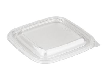 Крышка для контейнера ПП СпК-1212 (126х126х13) Кубик прозрачная ПолиЭр 50/500