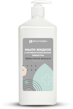 Мыло жидкое 1л с дозатором антибактериальное Эффективная формула ЭФФИ 1/15