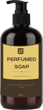 Мыло жидкое 1л с дозатором Эффективная формула с нотами душистого табака и ванили ЭФФИ 1/15