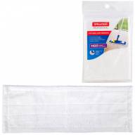 Насадка МОП плоская 42х10см OfficeClean Professional карманы/уши, микрофибра, ворс 0,6см, 1/48