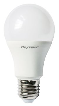 Лампа светодиодная A60 15W 6000K Е27 230V Спутник 1/10/100