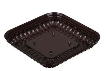 Емкость торт Т-150ДШ (184х184х27) дно корич.300/300 