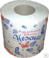 Туалетная бумага быт втулка Нежная 1/48