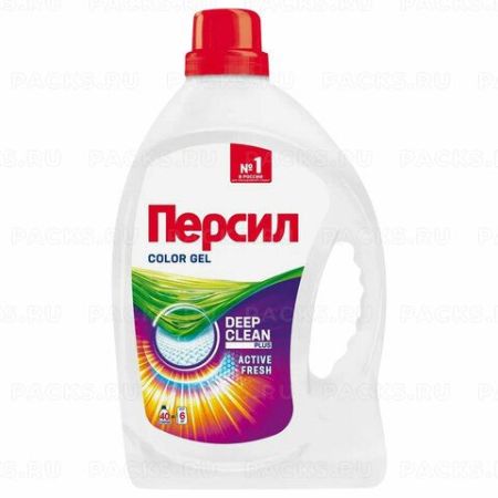 Средство жидкое 2,6л ПЕРСИЛ для стирки цветного белья белья 1/4