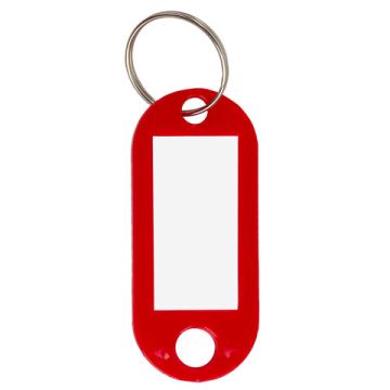 Брелоки для ключей 50мм инфо-окно 30х15мм (100шт) STAFF 1/8/48