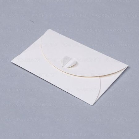 Конверт под сертификат 10,5х7см белый 10/10