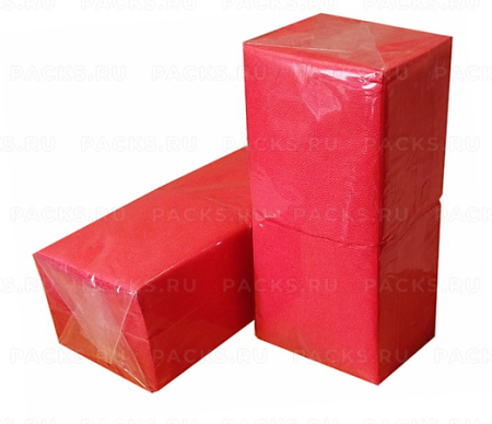 Салфетки биг пак красные интенсив (24х24) (400) 1/9