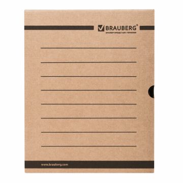 Короб архивный с клапаном А4 (260х325мм) 150мм до 1400л BRAUBERG 1/50 (клиент)