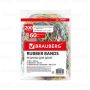 Резинка банк 200гр 60мм цветная  BRAUBERG 1/5/100 (Клиент)