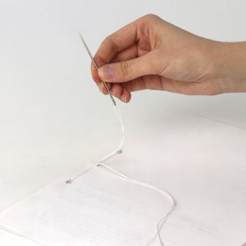 Набор для прошивки документов (шигла 80мм нить 30 м) в блистере STAFF 1/100