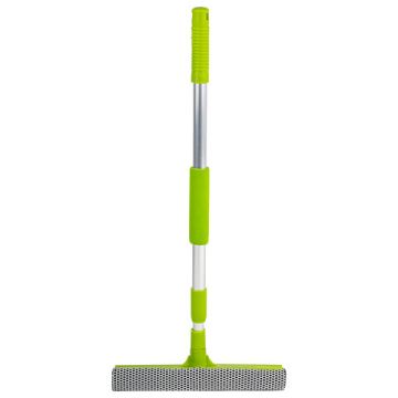 Швабра для мытья окон 25см алюмин.телескоп.ручка 50-90см (стяжка, губка, ручка) ЛЮБАША 1/24