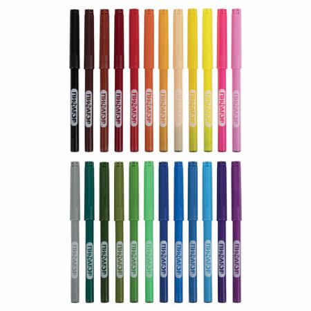 Фломастеры 24цв вентилируемый колпачок Пифагор 1/12/72