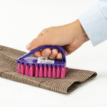 Щетка для одежды IDEA Утюжок, 5х3,5х12 см, цвет ассорти, М 5250 1/18 (клиент)