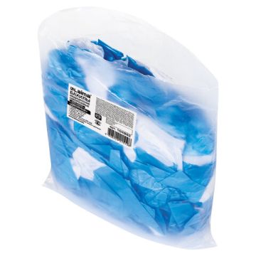 Чехол для обуви бахилы ЛАЙМА ДВОЙНЫЕ(со стелькой) (50пар)40х14 80мкм 1/48 (Клиент)