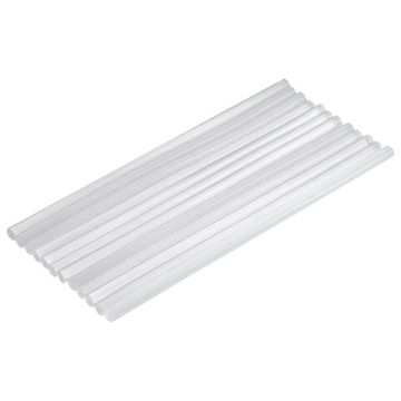 Клеевые стержни, диаметр 7 мм, длина 200 мм, прозрачные, комплект 12 шт., BRAUBERG 1/50/100