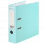 Папка-регистратор А4 75мм BRAUBERG ламинированная мятная 1/20