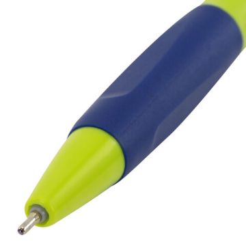 Ручка шариковая автомат синяя узел 0,5мм BRAUBERG A-30 COLOR MIX 1/50
