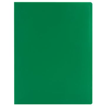 Папка 100 вклад STAFF зеленая  0,7мм 1/20 (клиент)
