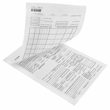 Бланк Путевой лист л/а А5 100шт 1/20