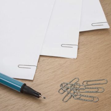 Скрепки 50мм 50шт металл гофрированные ОФИСНАЯ ПЛАНЕТА 1/12