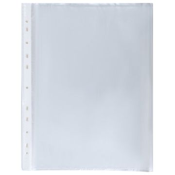 Перфофайлы А4 40мкм гладкие 100шт BRAUBERG STANDARD 1/30