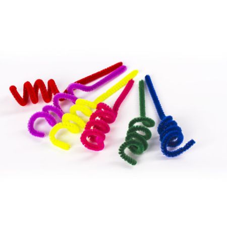 Проволока синельная для творчества ПУШИСТАЯ, 6цв., 30шт., 0,6*30см, ОСТРОВ СОКРОВИЩ (вывод)