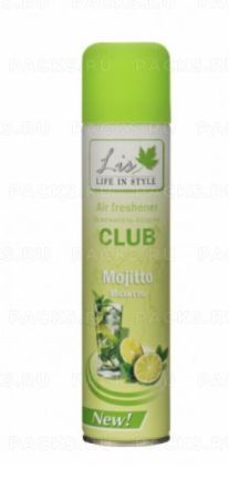 Освежитель LIS  CLUB 300мл Мохито Сибиар 1/12 