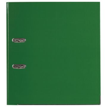 Папка-регистратор А4 75мм BRAUBERG с уголком, зеленая с покрытием из полипропилена 1/20 (Клиент)