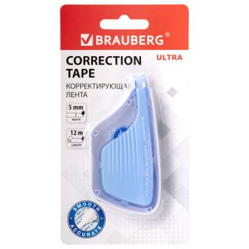 Корректирующая лента 5мм х 12м BRAUBERG ULTRA 1/12/144 (Клиент)