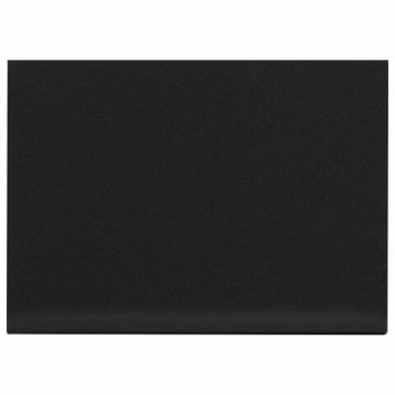 Ценник L-образный для мелового маркера А7 к-т 10шт ПВХ черный Brauberg 1/10 (клиент)