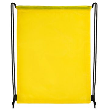 Сумка для обуви BRAUBERG, прочная, на шнурке, желтая, 42x33 см 1/10/200 (Клиент)