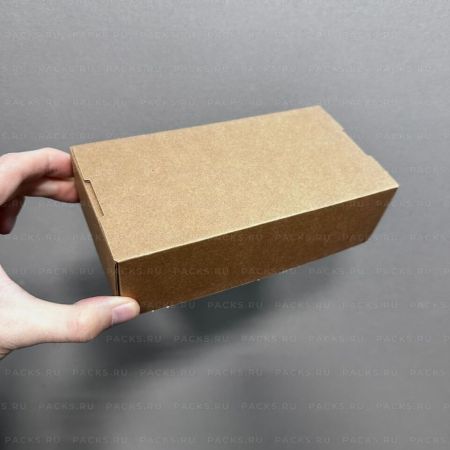 Гофрокоробка самосборная (170х90х50) Т23 Е микрогофрокартон бурый 75/75