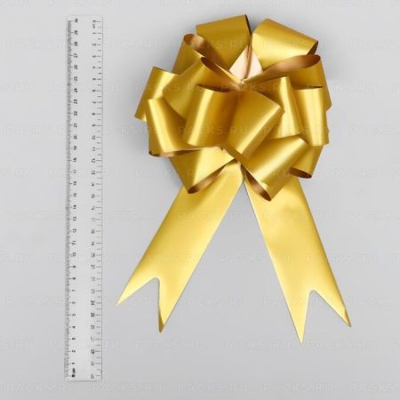 Бант-шар 4,5см золото 20/20