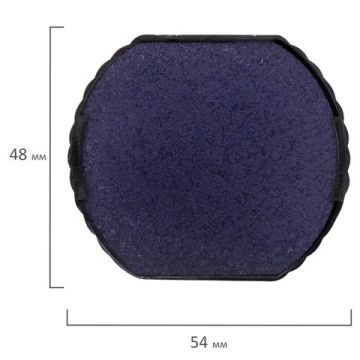Штемпельная подушка синяя 40мм сменная для STAFF  8010, 8015, 8020 1/10/100 (Клиент)