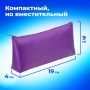 Пенал-косметичка 19х4х9см молния фиолетовый 1/10/60 (Клиент)