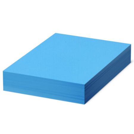 Бумага А4 500л 80 г/м2 синяя интенсив BRAUBERG