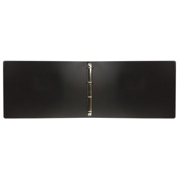 Папка на 4 кольцах BRAUBERG горизонтальная А3 30мм черная 0,8мм 1/20 (Клиент)