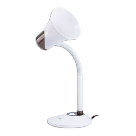 Светильник настольный SONNEN OU-607 на подставке цоколь E27 белый/коричневый 1/12 (Клиент)