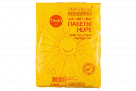 Пакет фасовочный Евро (30х40)-7 1,6г Ромашка проф (500) 1/10