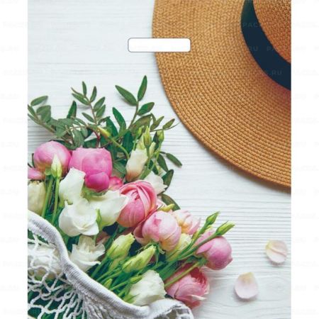 Пакет с вырубной ручкой (38х45+3)-60 Шарм глянец Артпласт 25/500