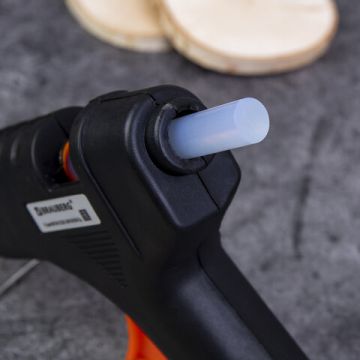 Клеевой пистолет 60Вт для стержня 11 мм, с выключателем BRAUBERG, 12/24