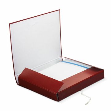 Короб архивный бумвинил 3см на 250л цвет ассорти h-31 1/40 (вывод)