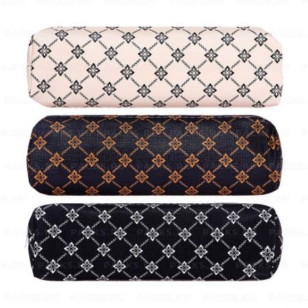 Пенал-косметичка 19х6х6см Классика микс 1/12