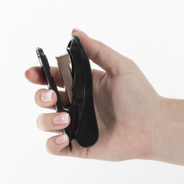 Степлер №10 до 12л с антистеплером черный STAFF EVERYDAY 1/12