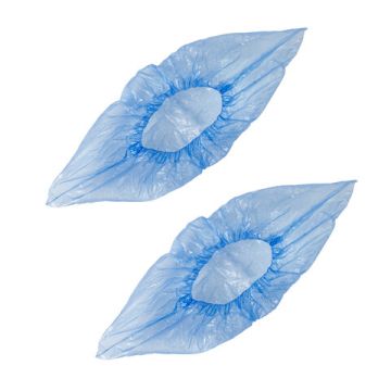 Чехол для обуви бахилы ЛАЙМА СТАНДАРТ(50пар )40х14 20мкм 1/6 (1000пар) (Клиент)