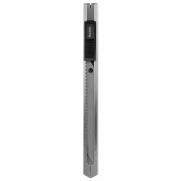 Нож канцелярский 9 мм металлический лезвие 30 автофиксатор подвес BRAUBERG Extra 30 1/24